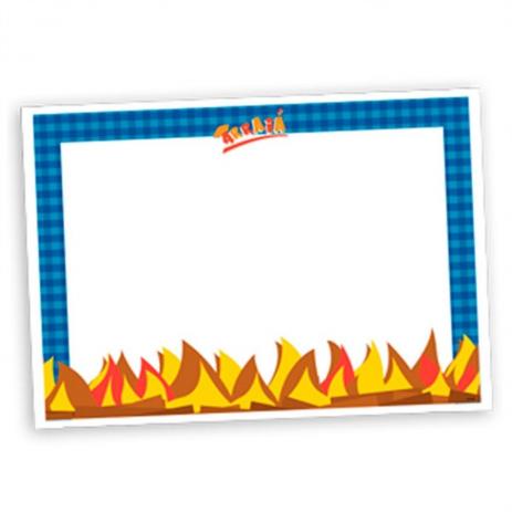 Painel Decorativo Arrai Festa Junina 2 placas 66x48cm